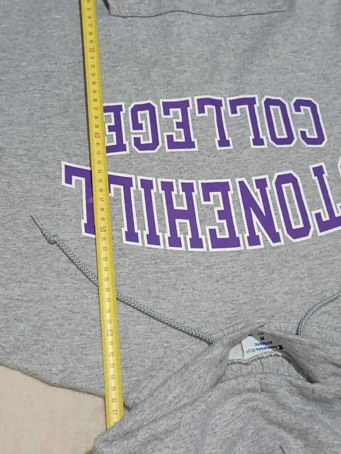 Grijze Champion Stonehill College hoodie Maat M – photo 11